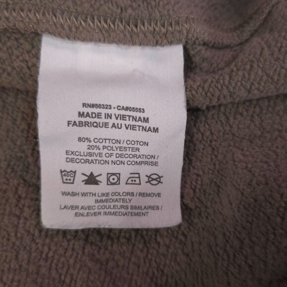 Vintage Nike Sweatshirt Mens Large Olive Crew Neck Sweater Swoosh - Picture 13 of 13